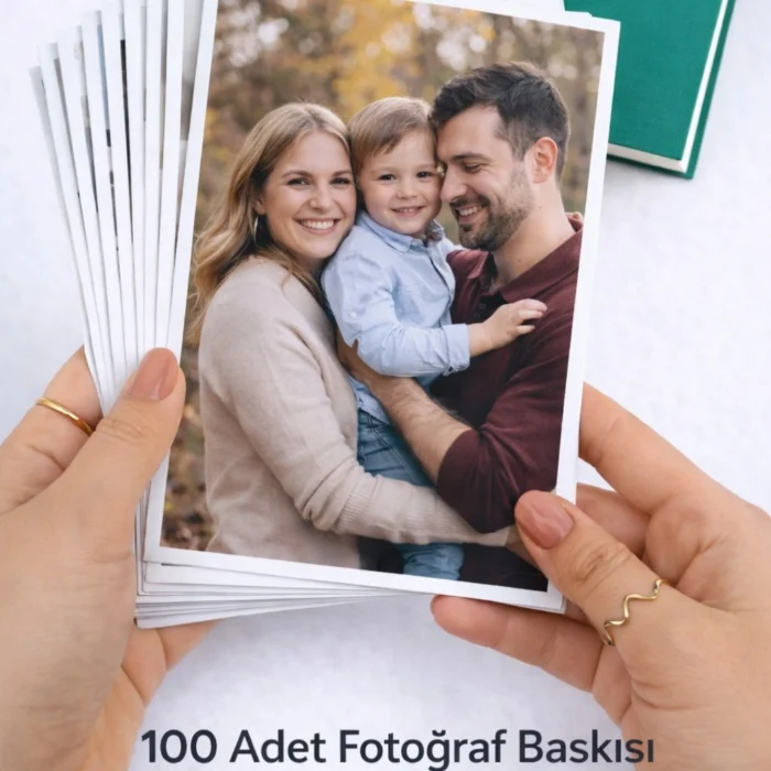 100 Adet Fotoğraf Baskı