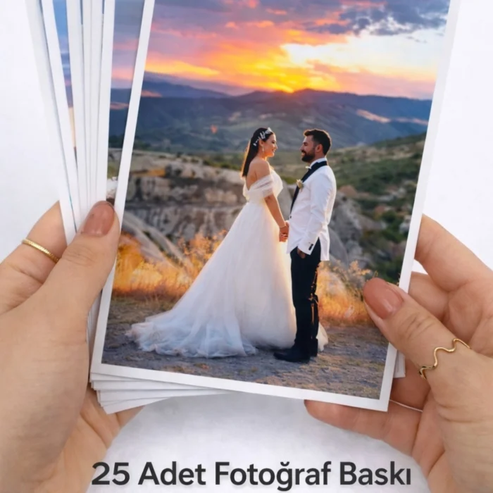 25 Adet Fotoğraf Baskı