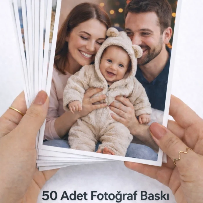 50 Adet Fotoğraf Baskı